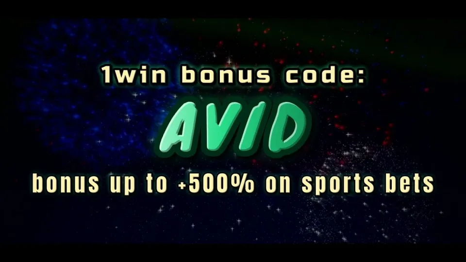 1win promo code AVID